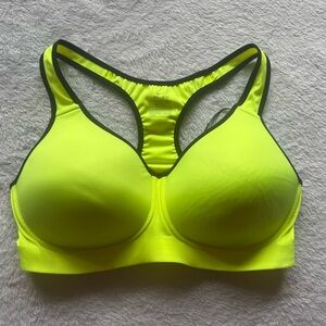 Neon Nike dri-fit sports bra